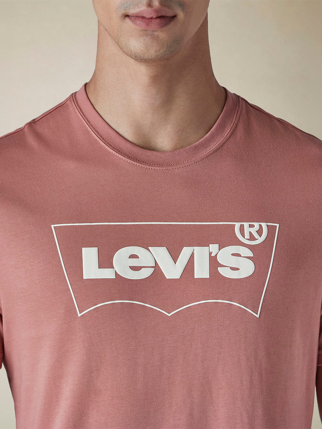 Men's Solid Round Neck Slim Fit Jersey T-Shirt - 1981fa53-d471-4120-b50b-6c6e307366de View