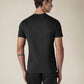 Men's Solid Round Neck Slim Fit Jersey T-Shirt - e41ebb24-535b-4802-be3f-8e0731eaff58 View