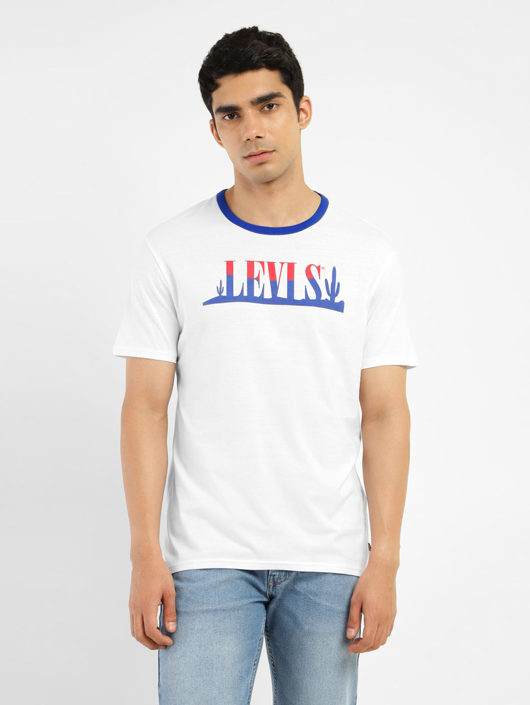Men's Brand Logo Regular Fit T-shirt - 21bbb3a0-f0b0-4913-b0f3-0dd5a3e31768 View