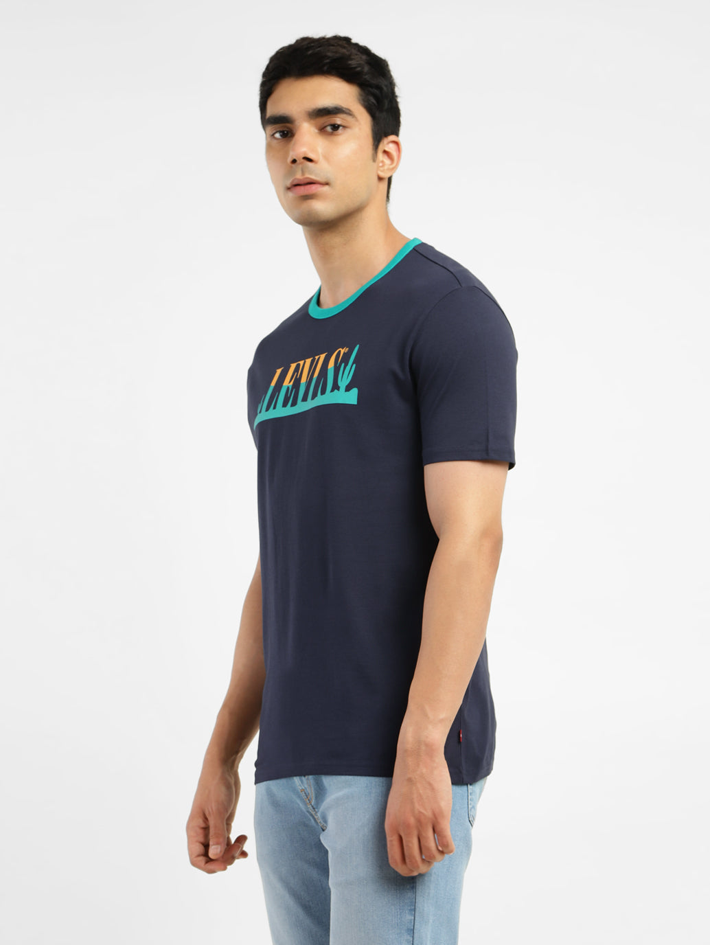 Men's Brand Logo Slim Fit T-shirt - cee8f590-1aeb-421c-8a57-468f97817a4f View