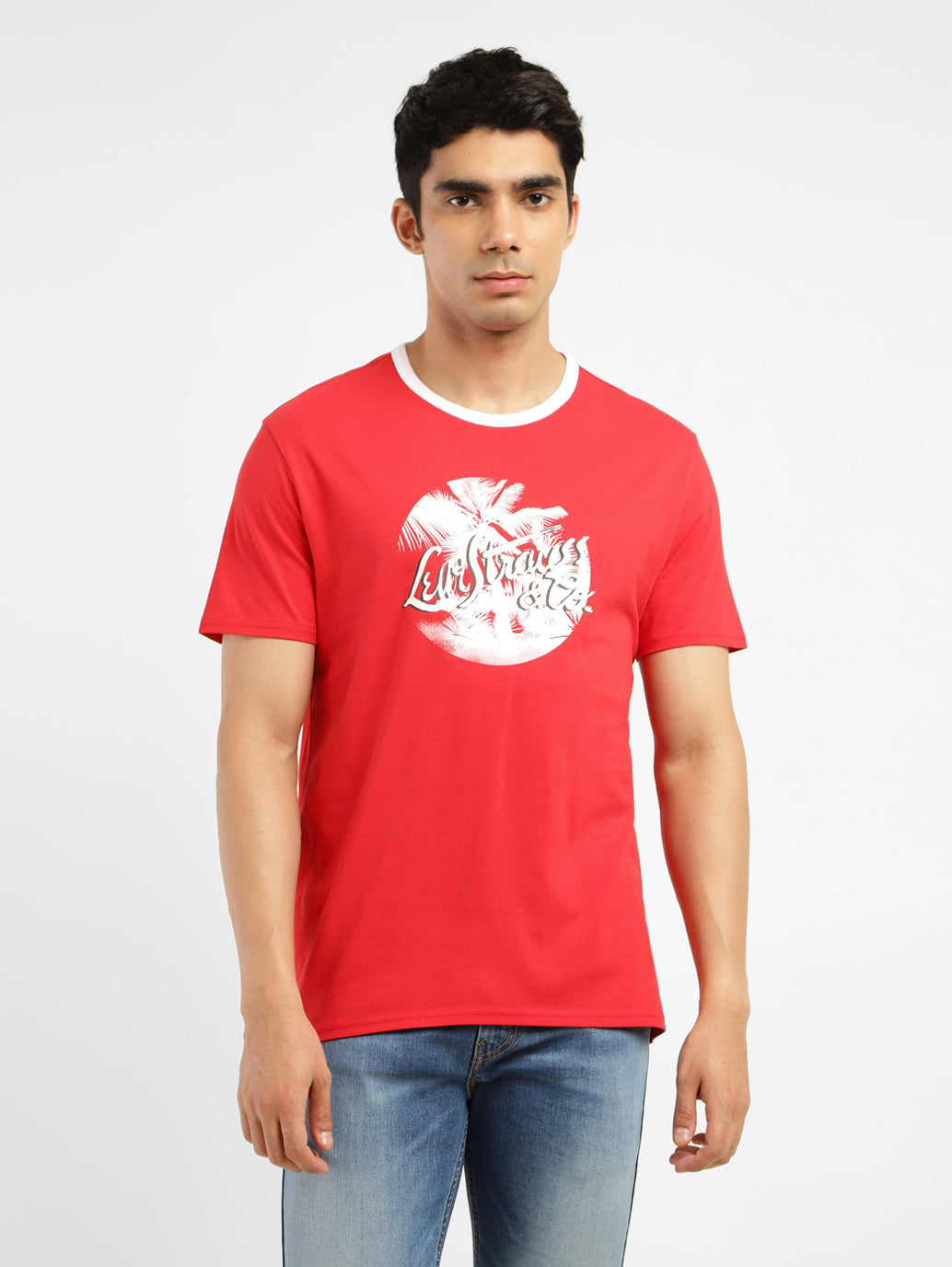 Men's Graphic Crew Neck T-shirt