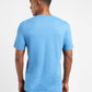 Men's Solid V Neck T-shirt Blue - 24b62b2e-8759-4fcc-8f9f-05c0671998e7 View