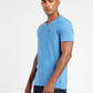 Men's Solid V Neck T-shirt Blue - c3c065f2-0c6e-49af-aed0-30aa11c3a975 View
