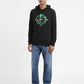 Men's Graphic Print Hooded Sweatshirt - 01680fe4-b603-44e9-b635-8629b9649639 View