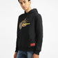 Men's Graphic Black Hooded Sweatshirt - c587ef49-1385-4e7e-8c95-1be2f37159e9 View
