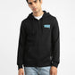 Men's Solid Black Hooded Sweatshirt - b185d6eb-e53b-4acc-a2ae-2eb9fd85e7ec View