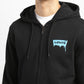 Men's Solid Black Hooded Sweatshirt - f535d371-66c7-41d7-8e9a-fa75d310eb4c View