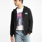 Men's Solid Black Hooded Sweatshirt - d97b8fe4-da6f-4497-a33f-6a7e8a6ae79d View
