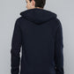 Men's Solid Navy Sweatshirt - 4 View