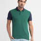 Men's Colorblock Polo T-shirt Green - f32baa3b-63c4-4fdd-9eb9-3f3c3318f7ef View