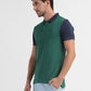 Men's Colorblock Polo T-shirt Green - f63bcc6a-23c4-4a62-9dfa-40ed273670de View