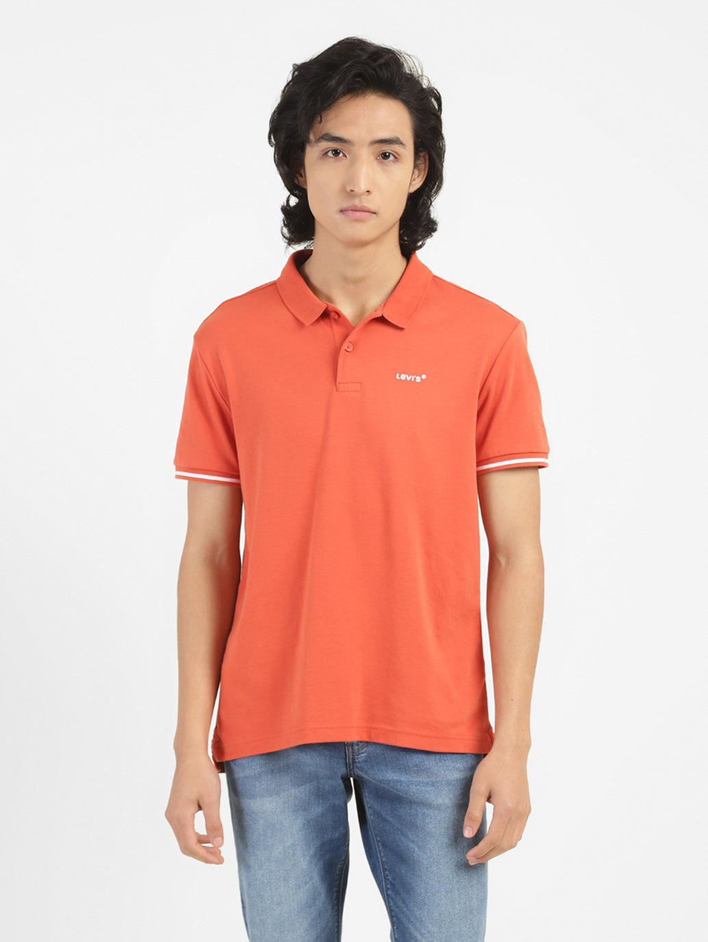 Men's Solid Polo T-shirt - 38ae9b23-deaa-4122-8c79-4e5028e9dcab View