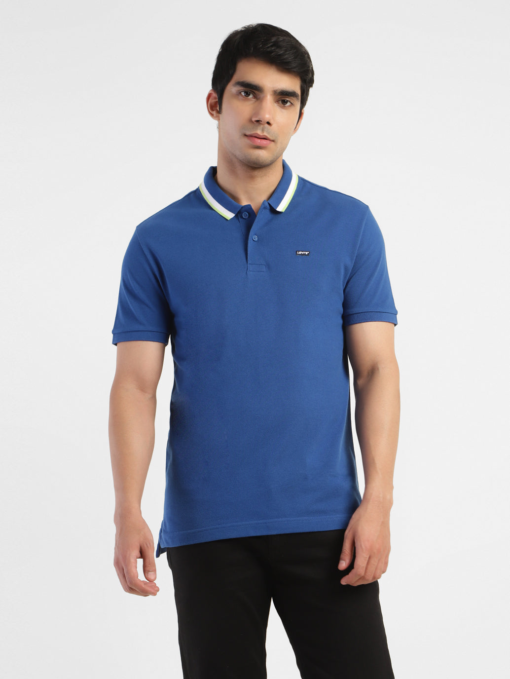 Men's Solid Polo T-shirt - d79fd12c-cb87-4af1-957f-90dd4b009321 View
