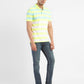 Men's Colorblock Polo T-shirt Yellow - 1acb284b-51c3-4504-a509-38972633fa42 View