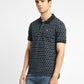 Men's Geometric Polo T-shirt - 65438536-8d4b-40b2-a4e7-9ae2b3b68665 View