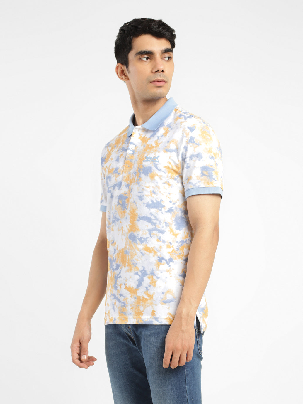 Men's Tie - Dye Polo T-shirt - bdadf99d-9631-453e-8465-f8917f2f8a0c View