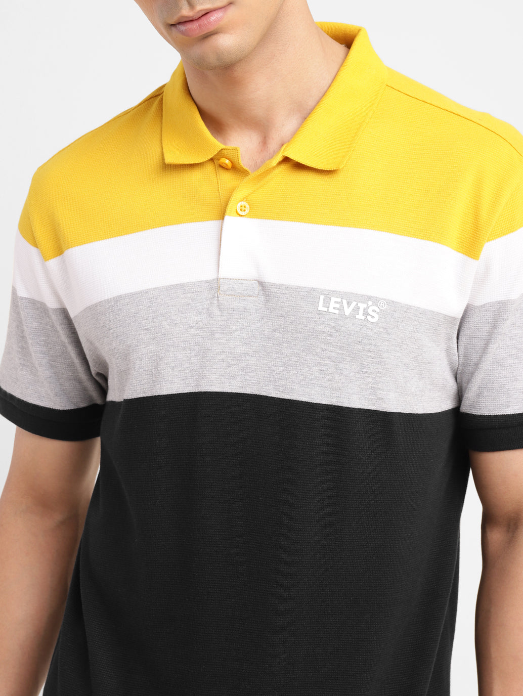Men's Colorblock Slim Fit Polo T-shirt - 10457d2e-4926-451f-9cac-d5ddd0e302da View