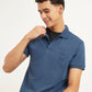 Men's Solid Slim Fit Polo T-Shirt - fbaf213e-9a33-4808-b430-8a57ab3edd66 View