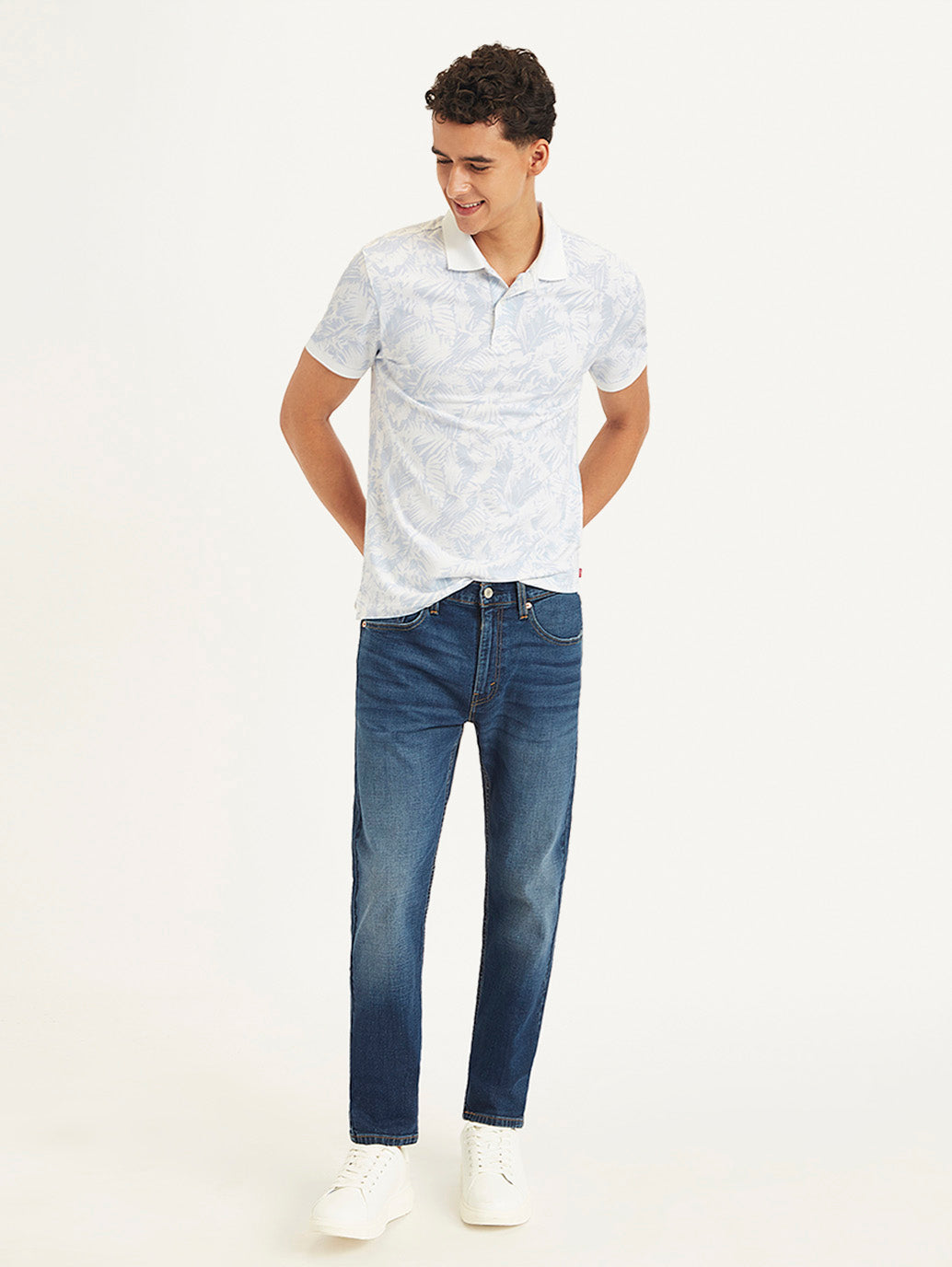 Men's Tropical Slim Fit Polo T-Shirt - d4a200fc-2b6f-4e29-abeb-5933350336ca View