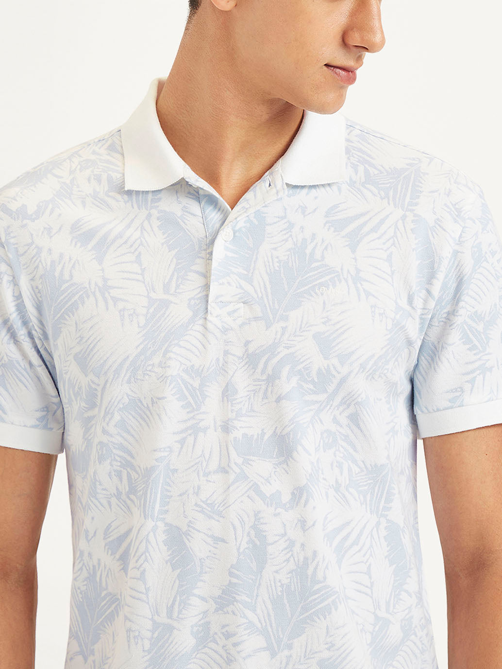 Men's Tropical Slim Fit Polo T-Shirt - c693c48b-0f31-4c52-a283-f3445776adc7 View