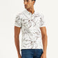 Men's All Over Print Slim Fit Polo T-Shirt - Styleshot View
