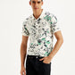 Men's Floral Slim Fit Polo T-Shirt - Styleshot View