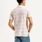 Men's Floral Print Slim Fit Polo T-Shirt - 20 View