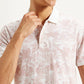 Men's Floral Print Slim Fit Polo T-Shirt - 20 View