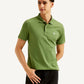 Men's Solid Slim Fit Polo T-shirt - Styleshot View