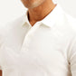 Men's Solid Slim Fit Polo T-shirt - Detail View