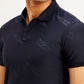 Men's Brand Logo Slim Fit Polo T-shirt - Detail View