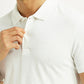 Men's Solid Slim Fit Polo T-shirt - c90e259c-96c7-4ec9-8be8-8f4765ed9815 View