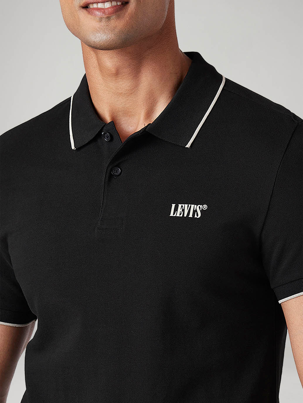 Men's Solid Slim Fit Polo T-Shirt - 20 View