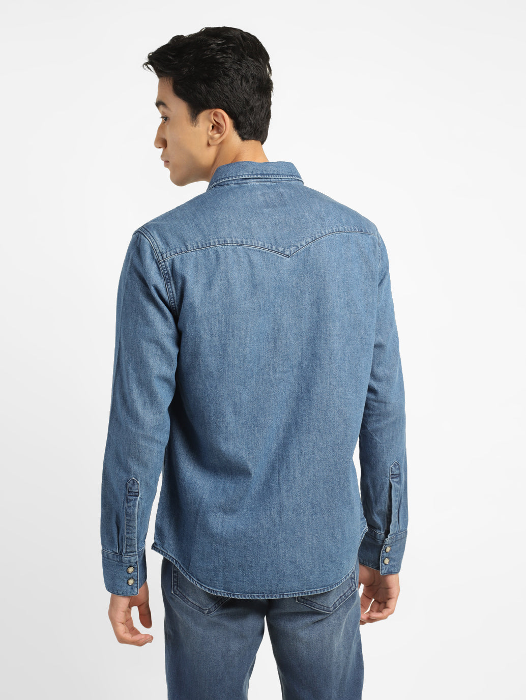 Men's Solid Slim Fit Shirt - b8427e4b-8743-429d-b80d-047ee4a8eb9a View