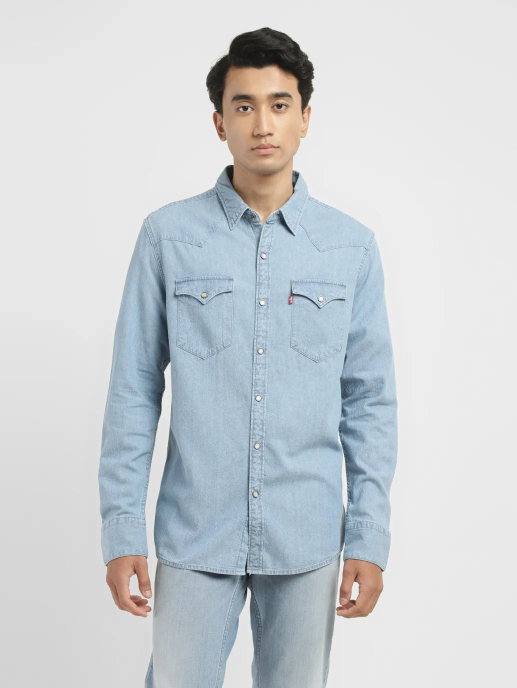 Men's Solid Slim Fit Shirt - 3a869a44-b9d4-409e-b968-c8fd8d1578e4 View
