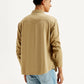 Men's Solid Dyed Slim Fit Shirt - Back View