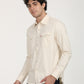 Men's Solid Slim Fit Shirt - RightSide View