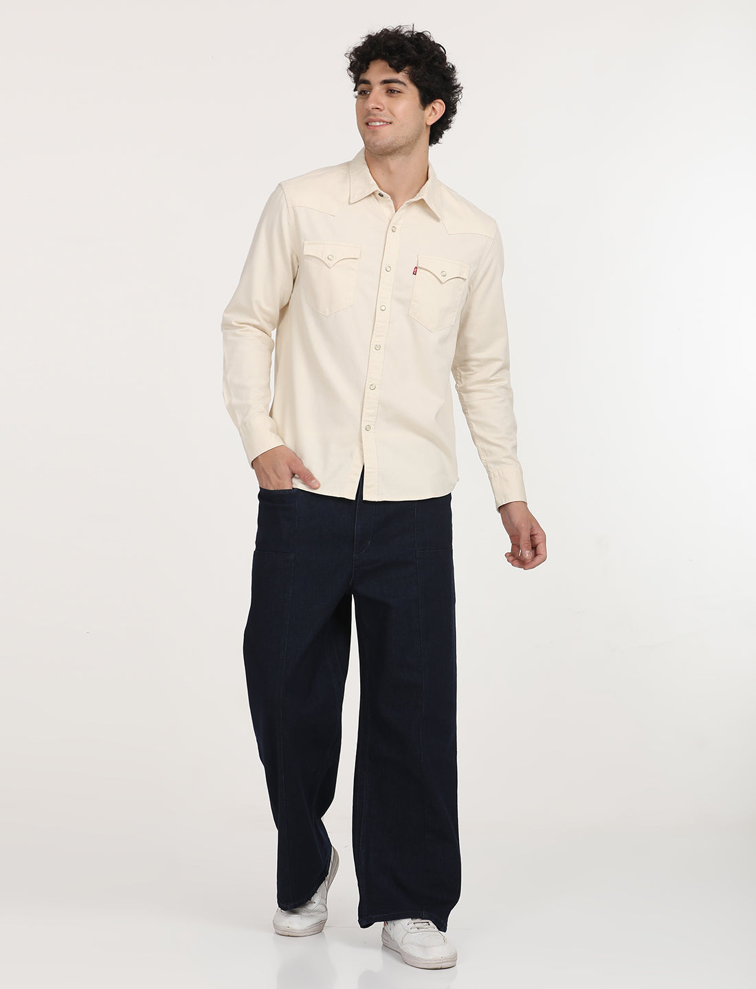 Men's Solid Slim Fit Shirt - 6 View