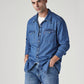 Men's Solid Slim Fit Denim Shirt - Styleshot View