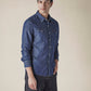 Men's Solid Regular Fit Denim Shirt - 588aafcb-0cf6-471c-abfa-d089c1f4e318 View