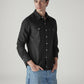 Men's Solid Regular Fit Denim Shirt - Side View