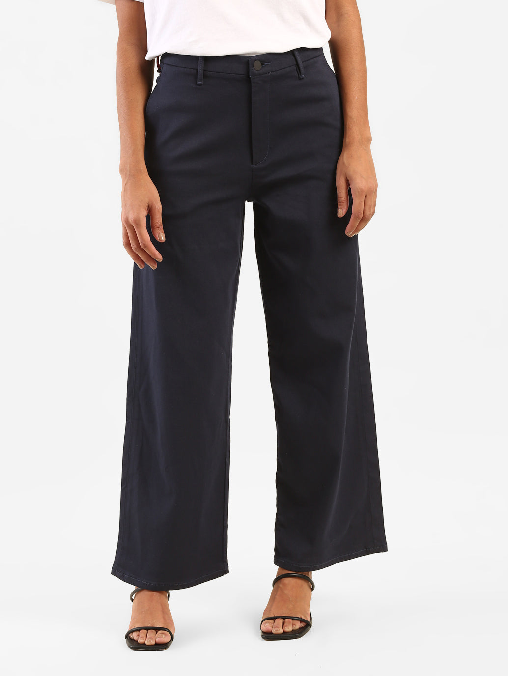 Women's High Rise Wide Leg Trousers - 7cc21d3e-9b7f-427f-bc04-212dfe89e670 View