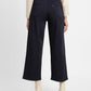 Women's Blue Ribcage Bell Bottom Wide Leg Fit High Rise Jeans - 92b652e6-27fe-4c1c-bdc5-937b68d611c6 View