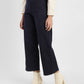 Women's Blue Ribcage Bell Bottom Wide Leg Fit High Rise Jeans - 00765826-036e-44f3-8aee-0f4a1df2fb01 View