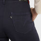 Women's Blue Ribcage Bell Bottom Wide Leg Fit High Rise Jeans - 11b42ac0-c1ea-4b52-a7c5-9754be122f14 View