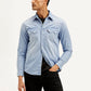 Men's Solid Slim Fit Shirt - Styleshot View
