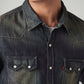 Men's Ombre Slim Fit Shirt - Detail View