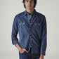 Men's Solid Slim Fit Denim Shirt - Styleshot View