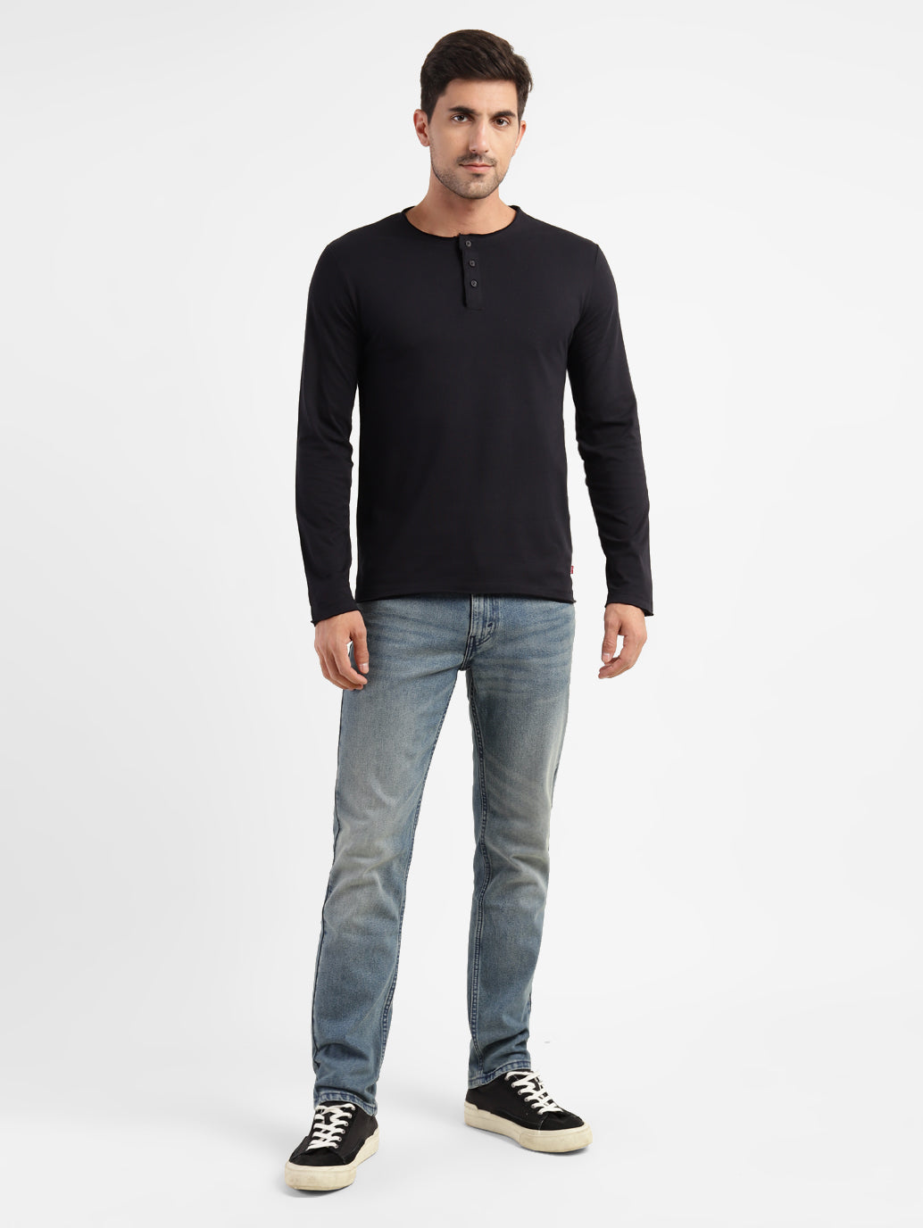 Men's 511 Blue Slim Fit Mid Rise Jeans - 6f1c8179-4882-4799-84af-c6888e221861 View