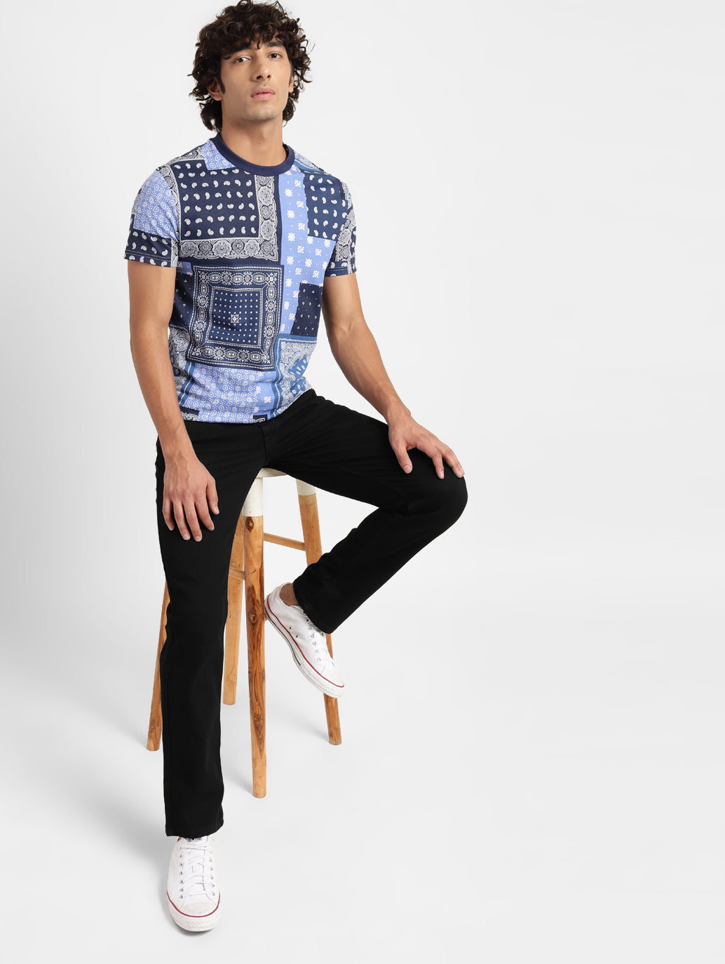Men's 511 Black Slim Fit Mid Rise Jeans